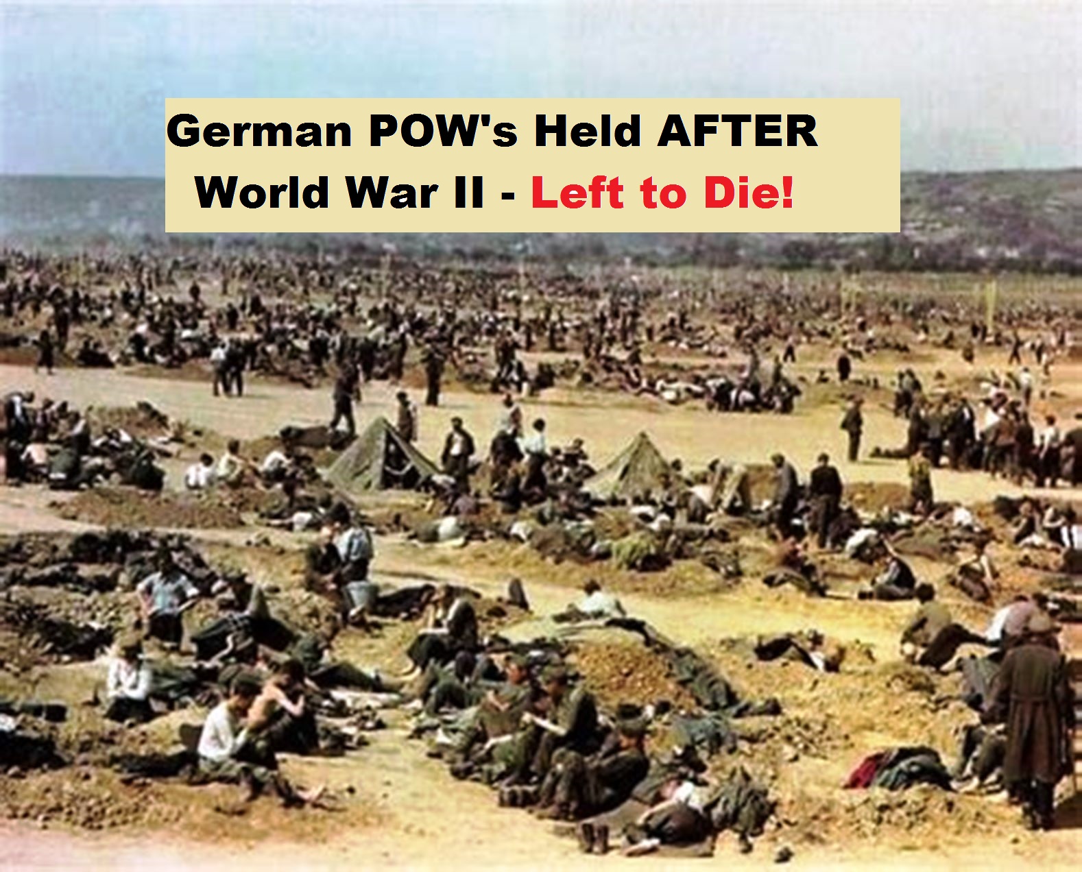German Death Camps - over 1 million murdered by Eisenhower, FDR & Morgenthal