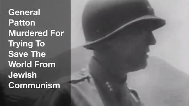 A LOOK INTO THE DEATH OF GENERAL PATTON AND THE JEWISH SNIPER WHO ADMITTED SHOOTING HIM.