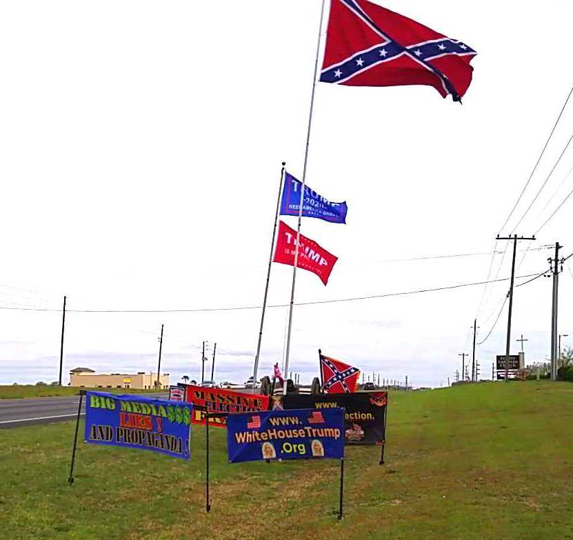 Cannon Confederate Flagging, TRUMP 2021, 2022, 2023, 2024mmm