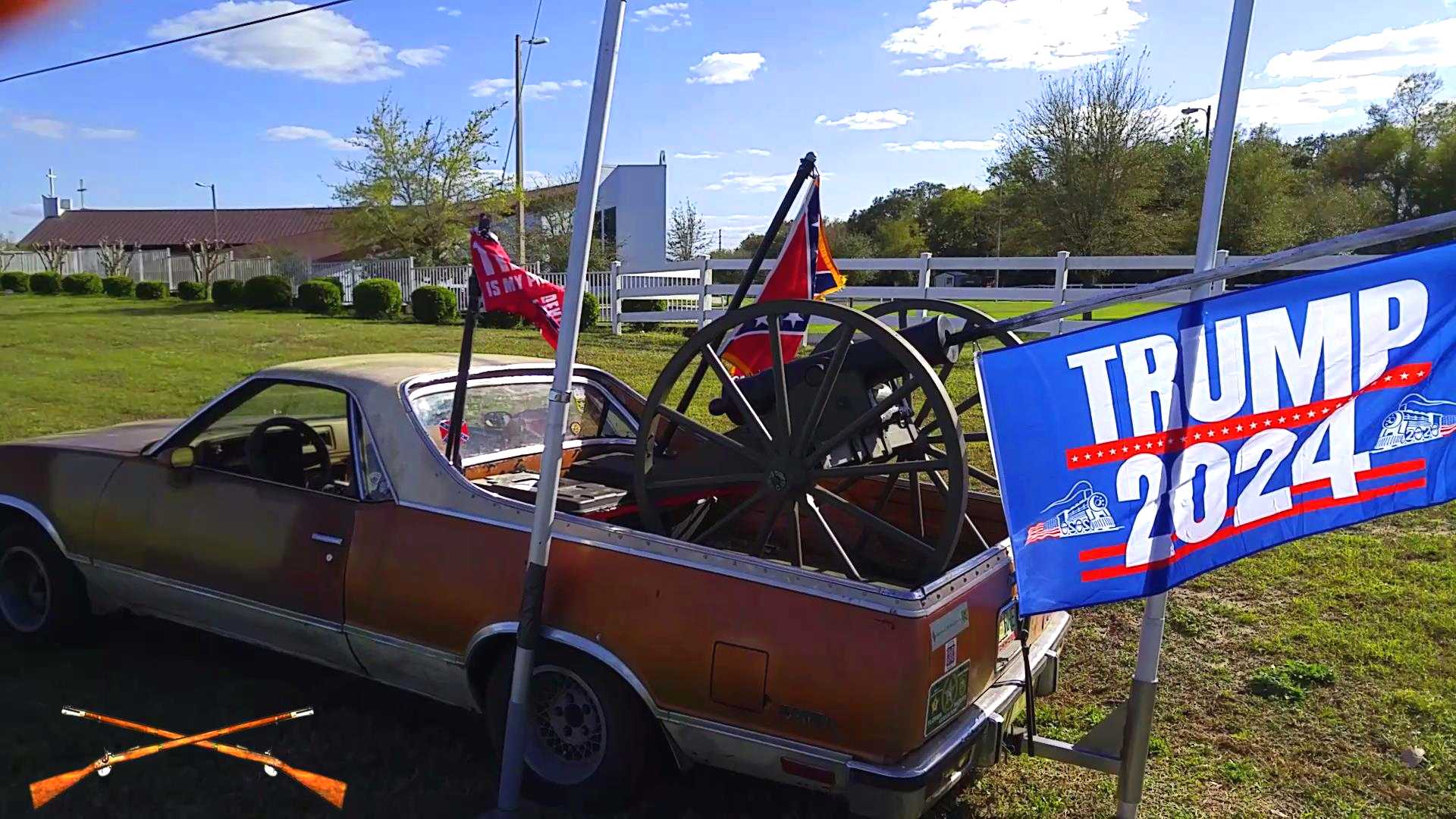 Flagging for Trump and the Confederacy _March 9th, 2021_G Flagging for Trump and the Confederacy _March 9th, 2021_G