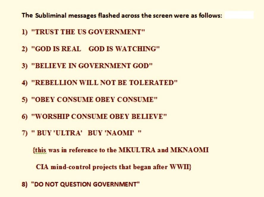 Subliminal messages Subliminal messages