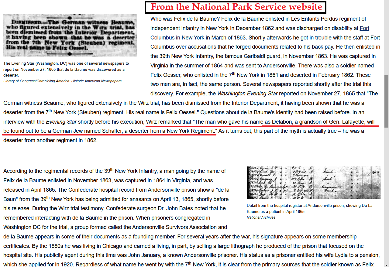 Wirz says jew deserter is accuser Wirz says jew deserter is accuser
